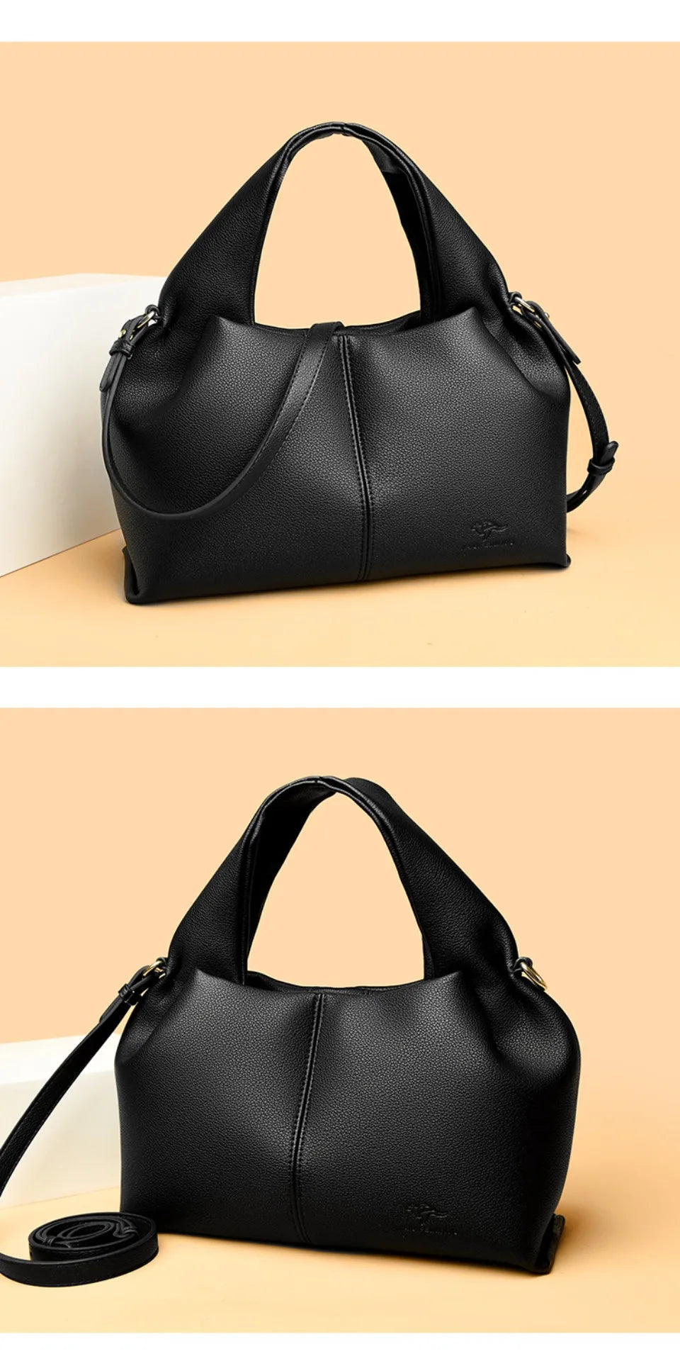 Sac à Main Femme Luxe – Cuir Souple, Petit Fourre-Tout Décontracté, Sac Bandoulière Hiver 2026