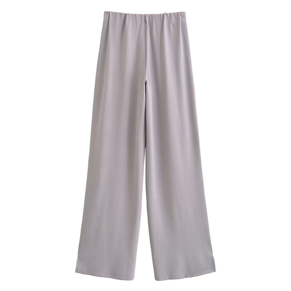 Ensemble 2 pièces femme hiver – Haut à manches longues et pantalon extensible chic en tissu double face