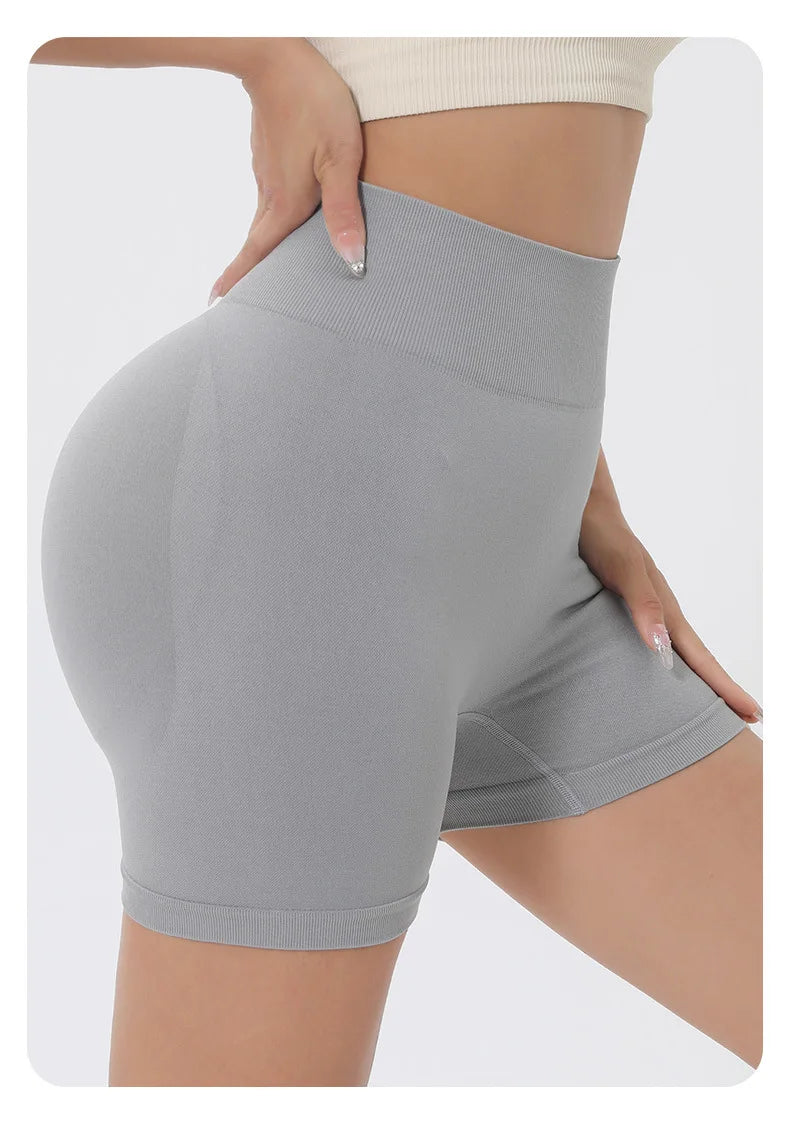 Cycliste femme taille haute, confortable et respirant — idéal pour le sport, le yoga ou la vie quotidienne