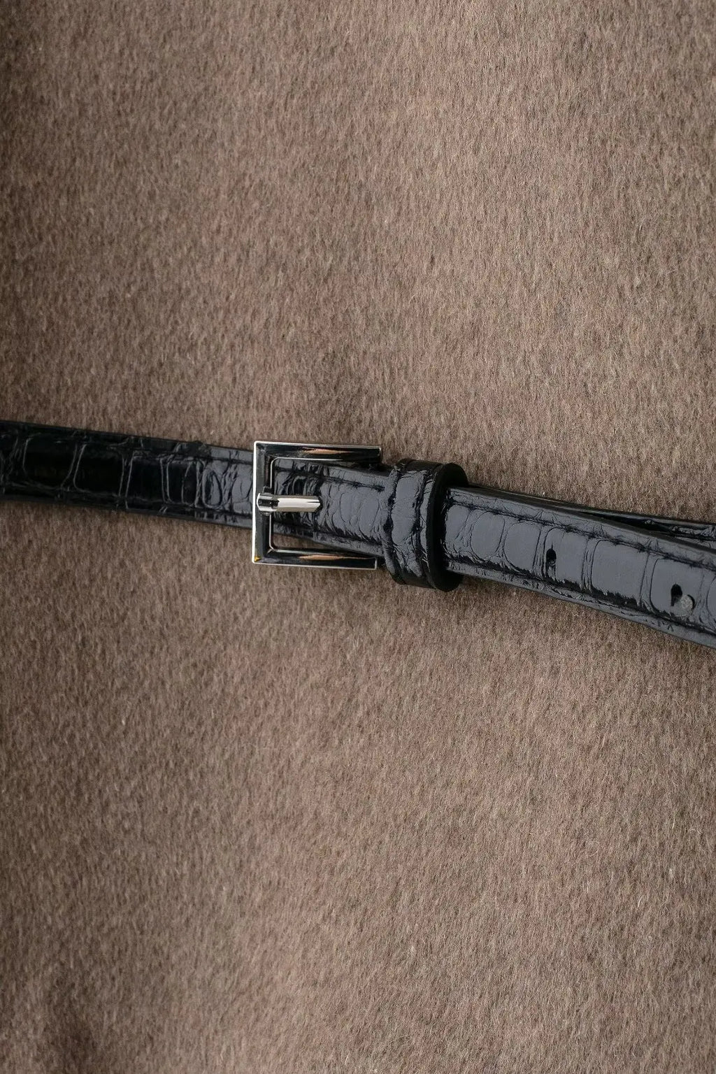 EDSA – Manteau léger pour femme, col V, manches longues, parfait pour sorties et trajets