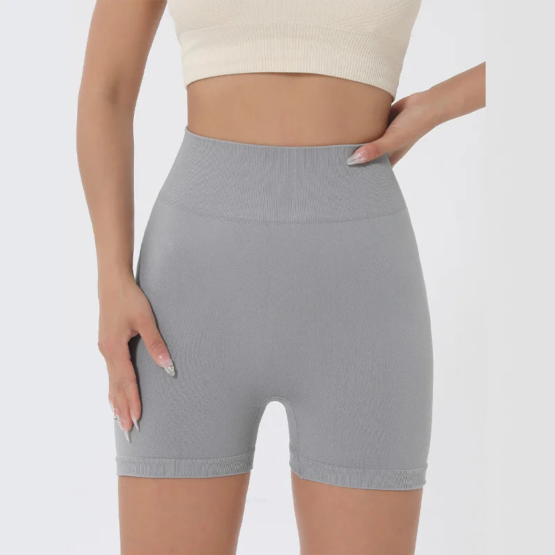 Cycliste femme taille haute, confortable et respirant — idéal pour le sport, le yoga ou la vie quotidienne