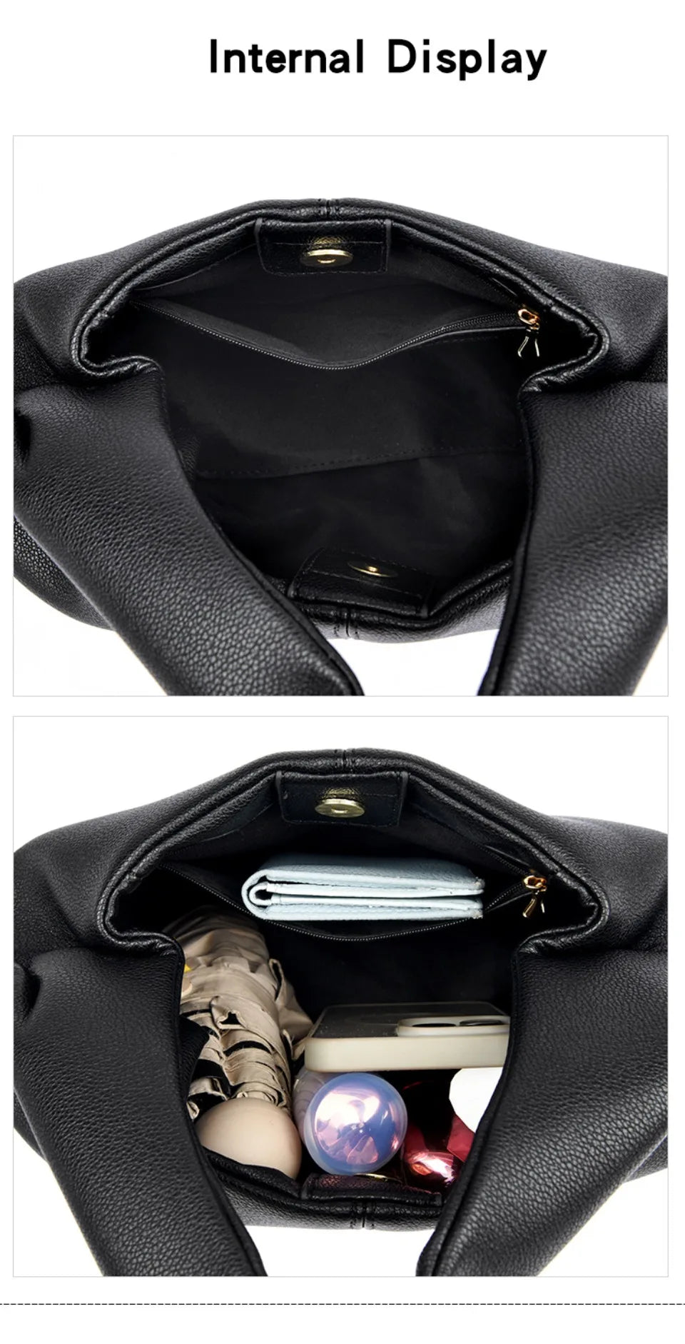 Sac à Main Femme Luxe – Cuir Souple, Petit Fourre-Tout Décontracté, Sac Bandoulière Hiver 2026