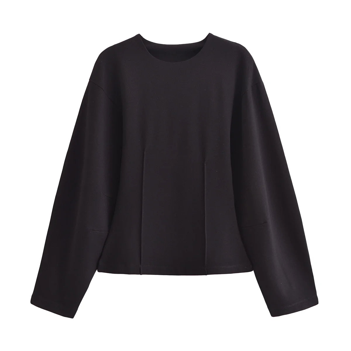 Ensemble 2 pièces femme hiver – Haut à manches longues et pantalon extensible chic en tissu double face