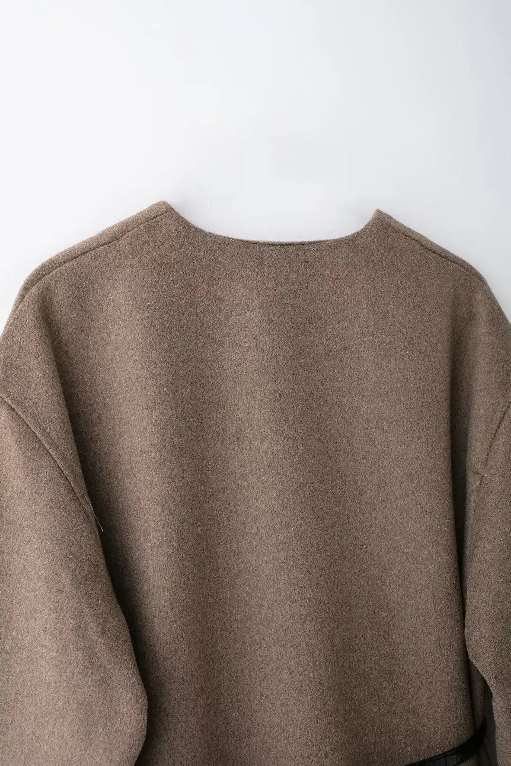 EDSA – Manteau léger pour femme, col V, manches longues, parfait pour sorties et trajets