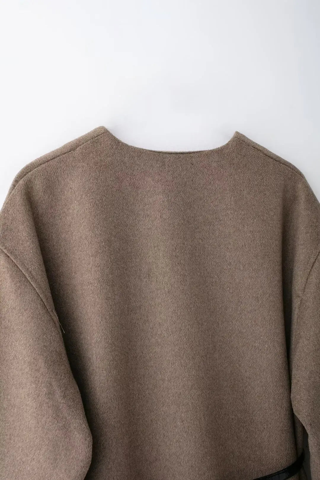 EDSA – Manteau léger pour femme, col V, manches longues, parfait pour sorties et trajets