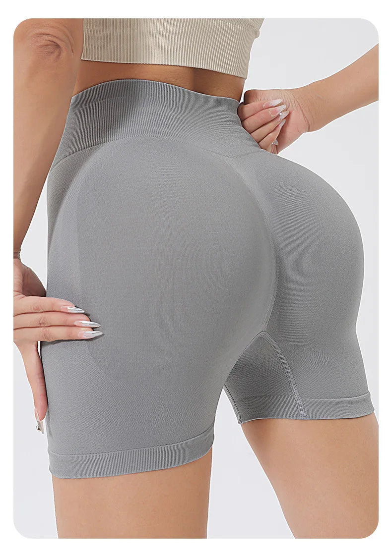 Cycliste femme taille haute, confortable et respirant — idéal pour le sport, le yoga ou la vie quotidienne