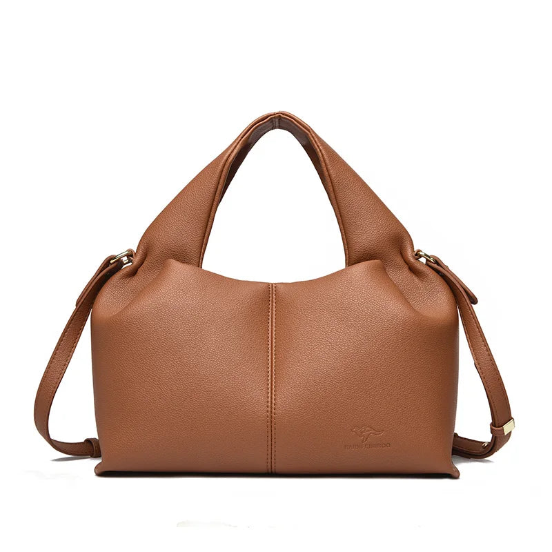 Sac à Main Femme Luxe – Cuir Souple, Petit Fourre-Tout Décontracté, Sac Bandoulière Hiver 2026