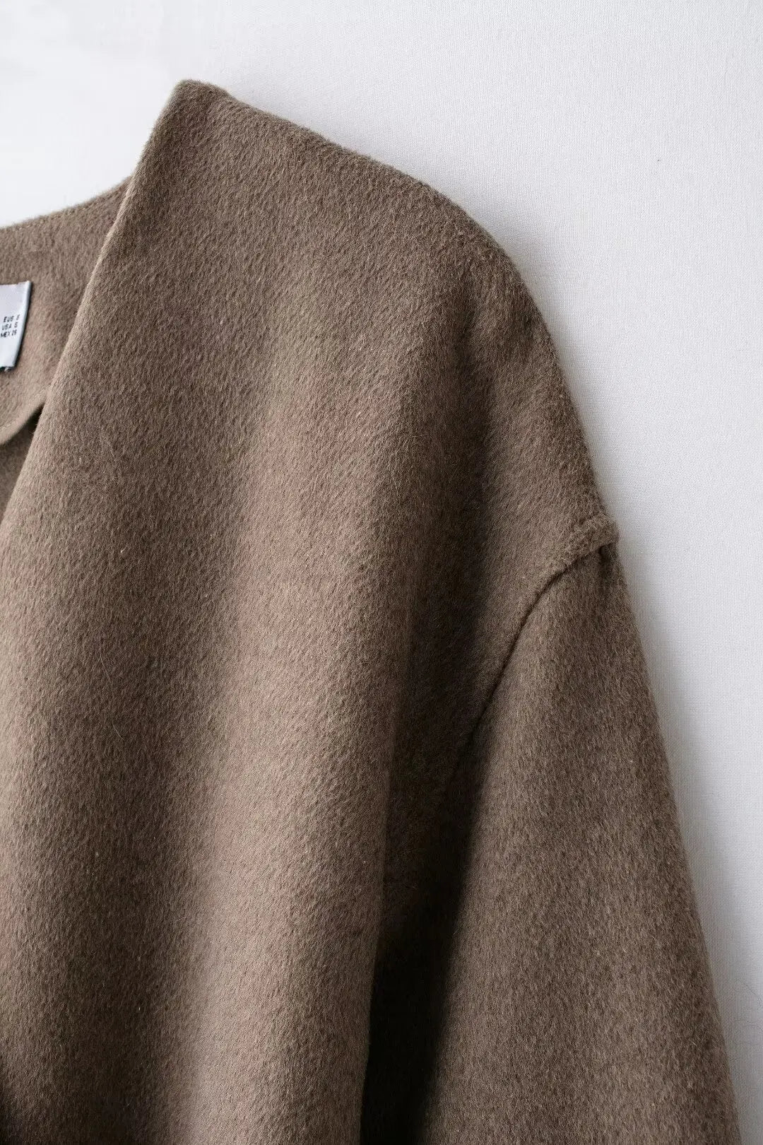 EDSA – Manteau léger pour femme, col V, manches longues, parfait pour sorties et trajets