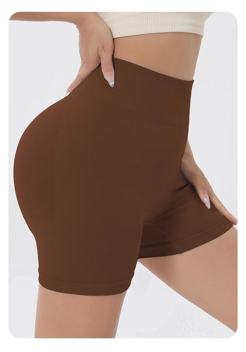 Cycliste femme taille haute, confortable et respirant — idéal pour le sport, le yoga ou la vie quotidienne