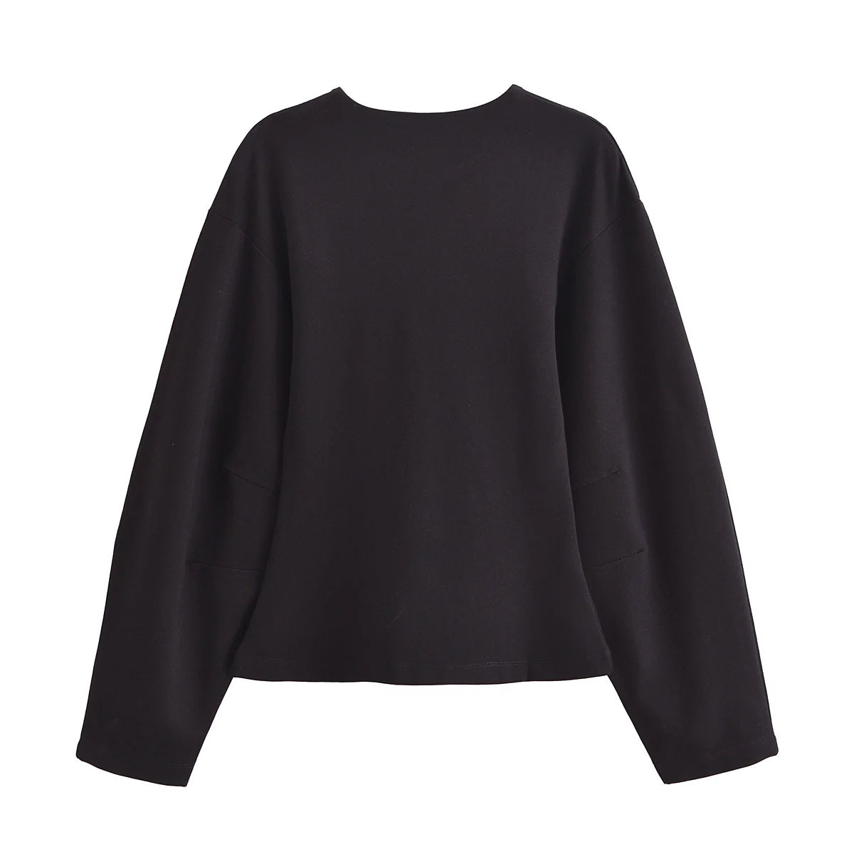 Ensemble 2 pièces femme hiver – Haut à manches longues et pantalon extensible chic en tissu double face