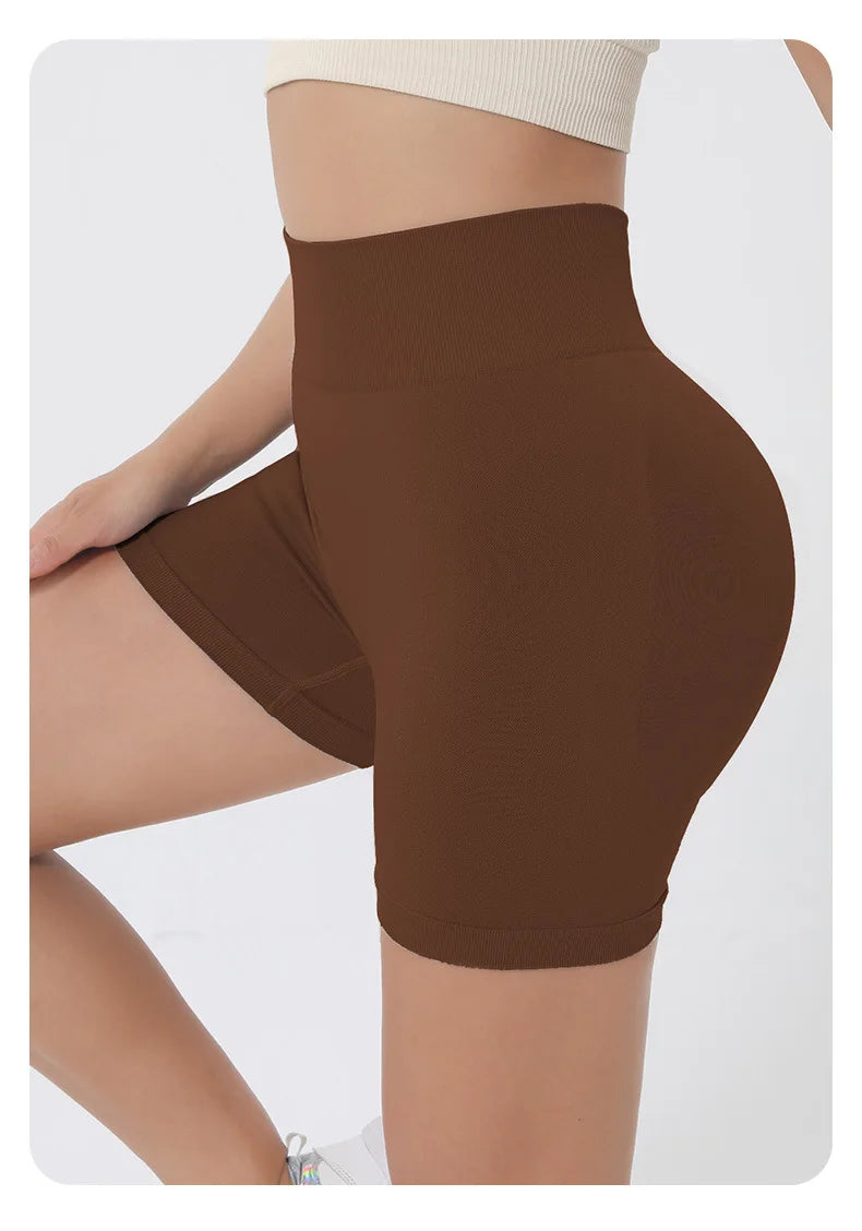 Cycliste femme taille haute, confortable et respirant — idéal pour le sport, le yoga ou la vie quotidienne