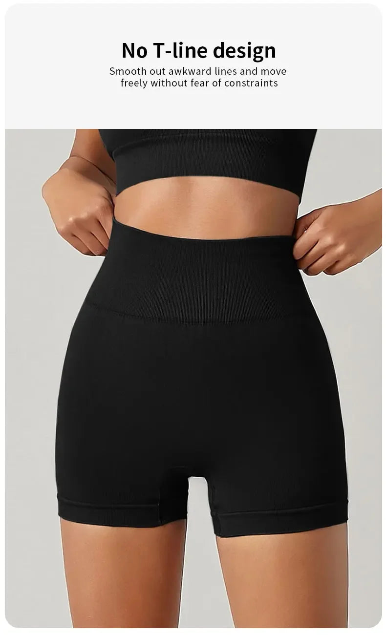 Cycliste femme taille haute, confortable et respirant — idéal pour le sport, le yoga ou la vie quotidienne