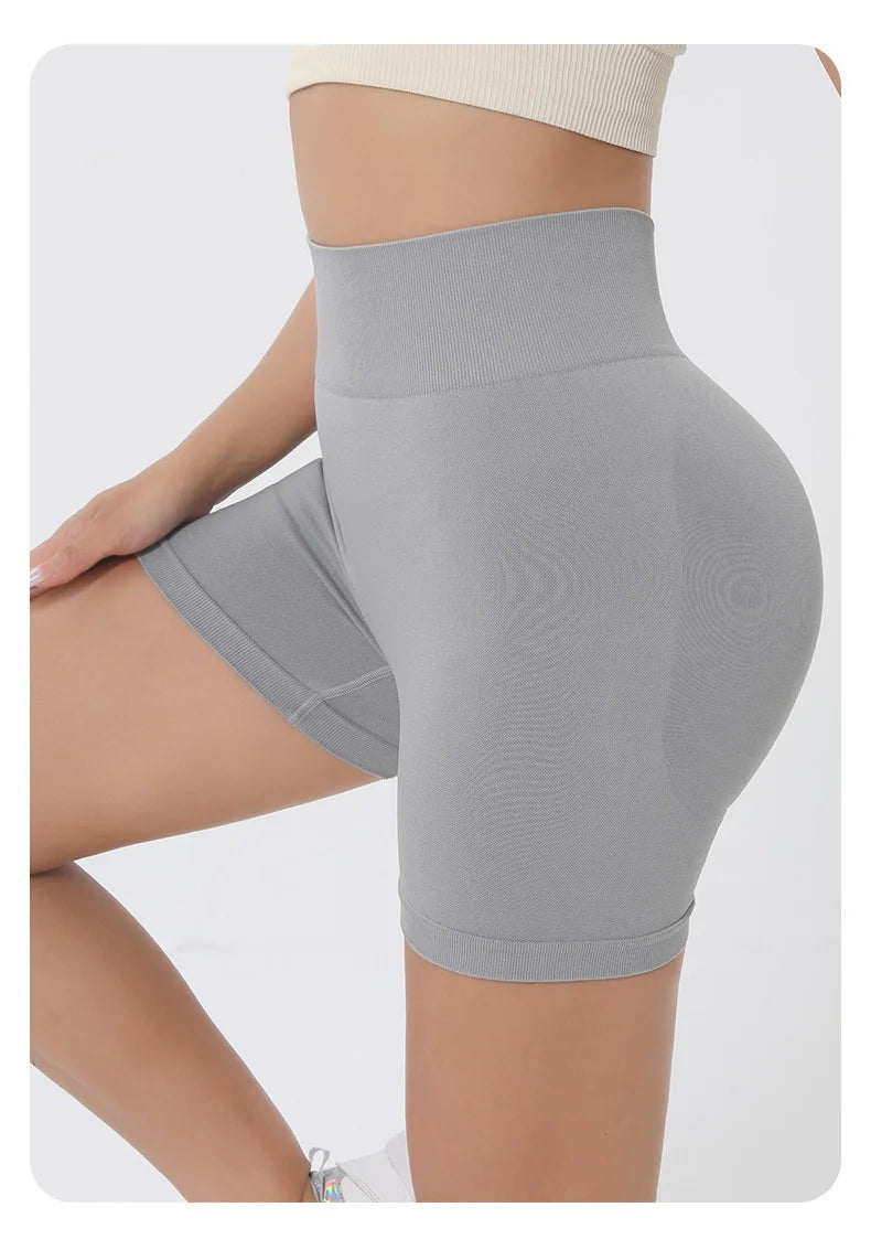 Cycliste femme taille haute, confortable et respirant — idéal pour le sport, le yoga ou la vie quotidienne